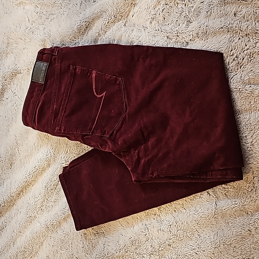 American Eagle High Rise Jegging cordoroy Super Stretch